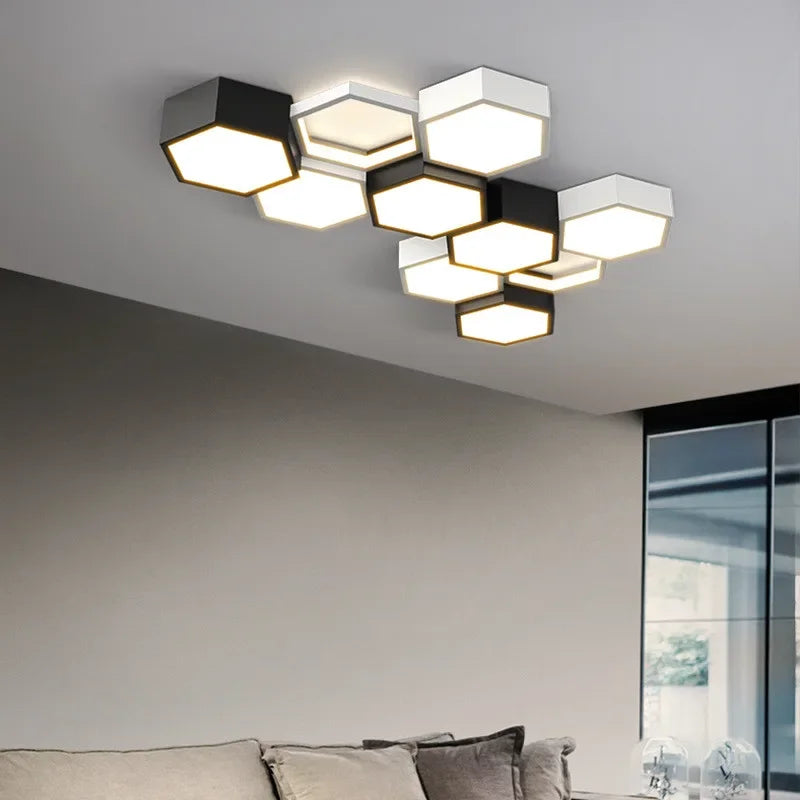Smart LED Dimmable Chandelier Modern Ceiling Lamp Lighting