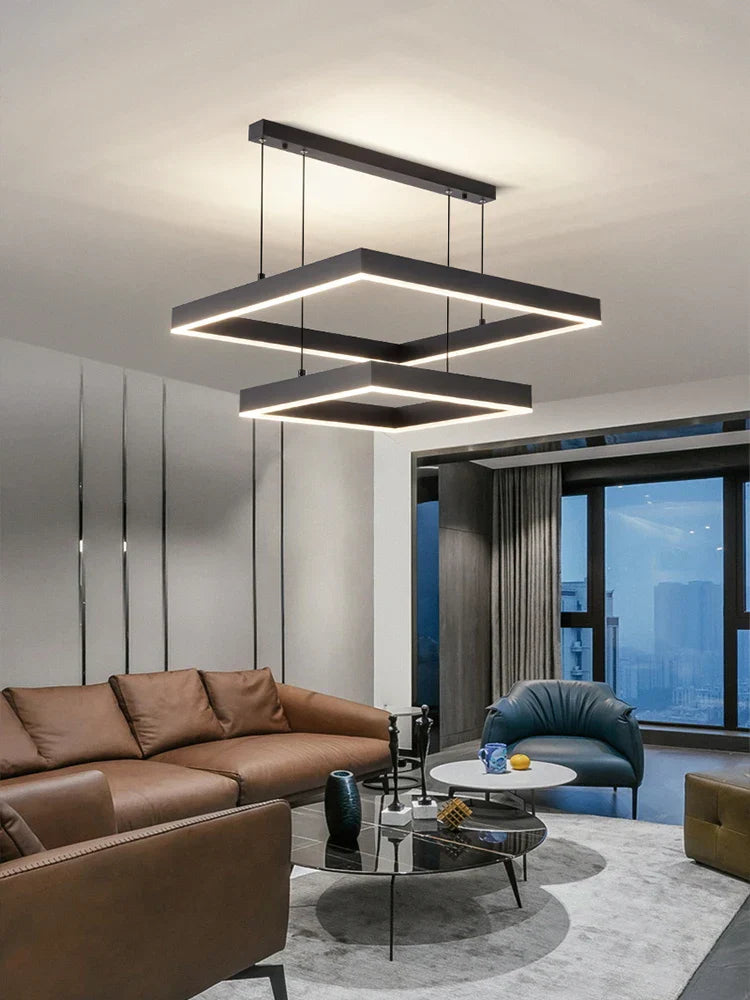 Modern LED Chandelier for Home Interior Decor Bedroom Living Room Lighting