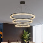 Luxury Ring Pendant Light for Modern Living Room, Bedroom, Dining Room décor