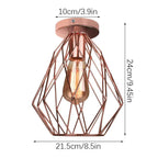 Vintage Industrial Ceiling Light Shade for Modern Kitchen Living Room Decor