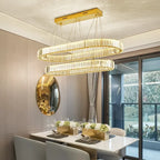 Crystal Pendant Chandelier: Modern Luxury LED Ceiling Light Fixture