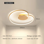 Modern LED Ceiling Lamp - Minimalist Design for Stylish Indoor Lighting