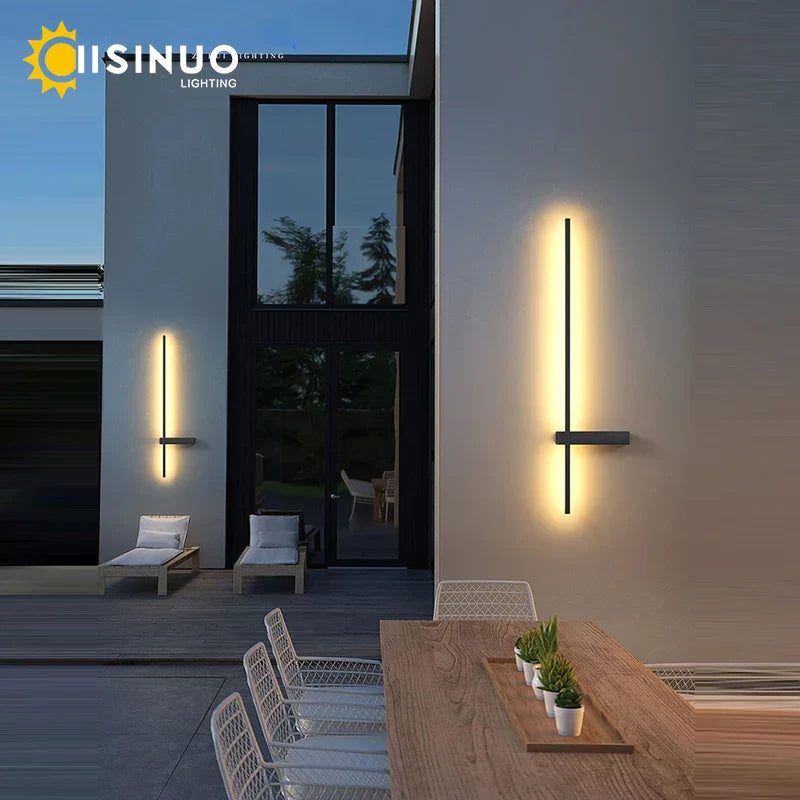 Aluminum Outdoor Wall Sconce IP54 Waterproof Light Fixture for Porch and Patio