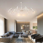 Nordic Modern Chandelier Minimalist Ceiling Light for Living Room Bedroom Dining Home