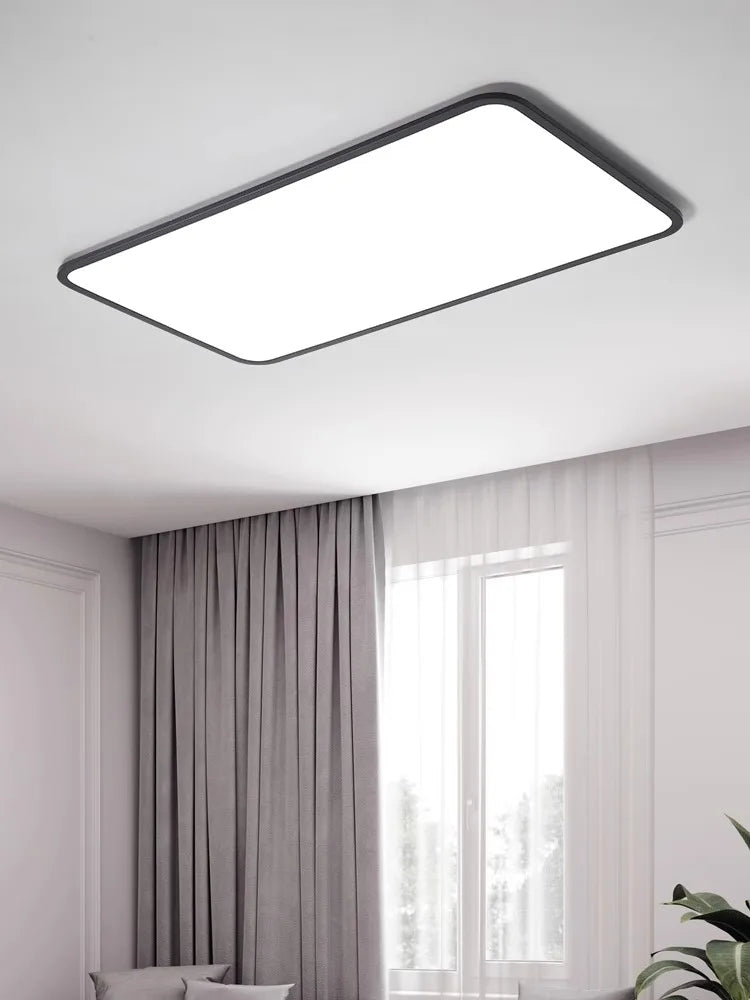 LED Ceiling Lamp: Modern Minimalist Rectangular Design for Living room, Bedroom, Indoor Lighting