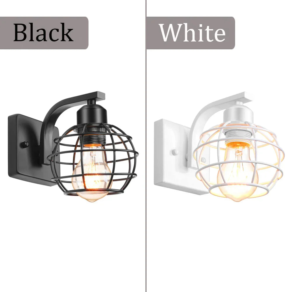 Retro Wood Wall Sconce Vintage Ceiling Pendant Lights for Home Décor