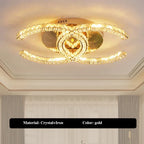 Modern LED Crystal Chandelier for Bedroom, Dining, Living Room Lighting