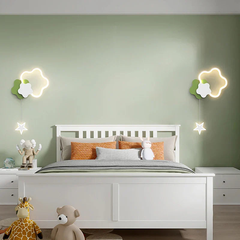 Nordic LED Wall Light Bedroom Lamp Modern Interior Sconce Luster Fixture