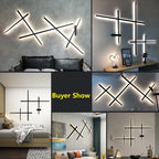 Modern Rotatable LED Wall Sconce for Living Room Bedroom Hallway