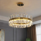 Luxury LED Crystal Chandelier for Living Room & Restaurant Décor