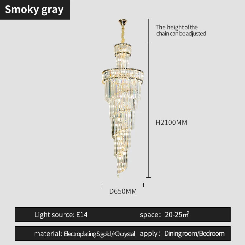 Crystal Chandelier | French Simple Design for Dining Room, Living Room, and Master Bedroom