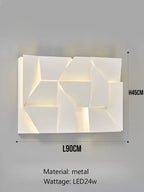 Geometric Art Indoor Wall Lamp for Bedroom Living Room Staircase Home Decor