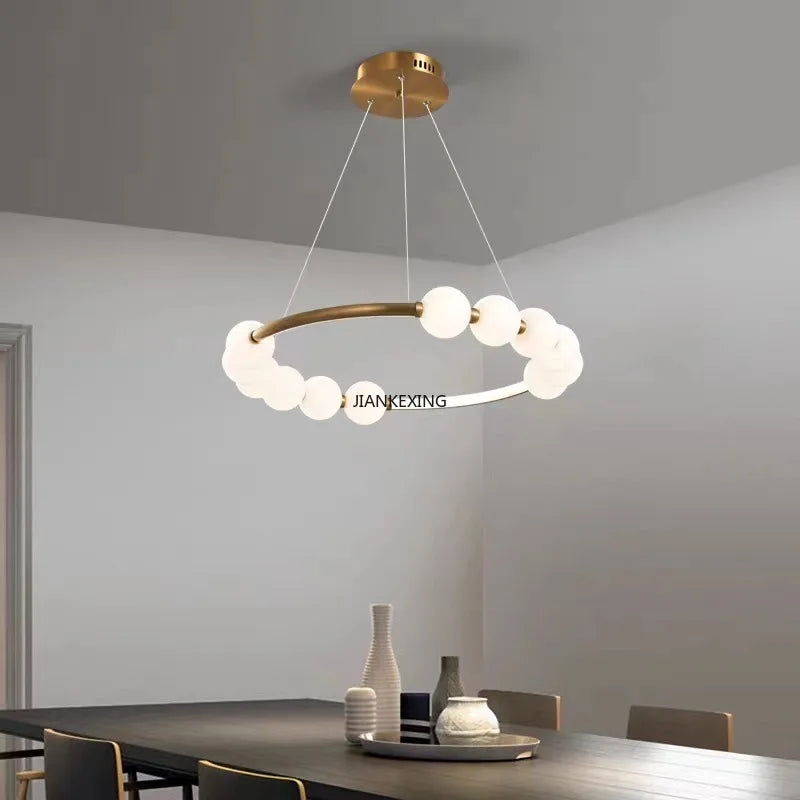Circle Ring LED Pendant Lights for Elegant Home Decor