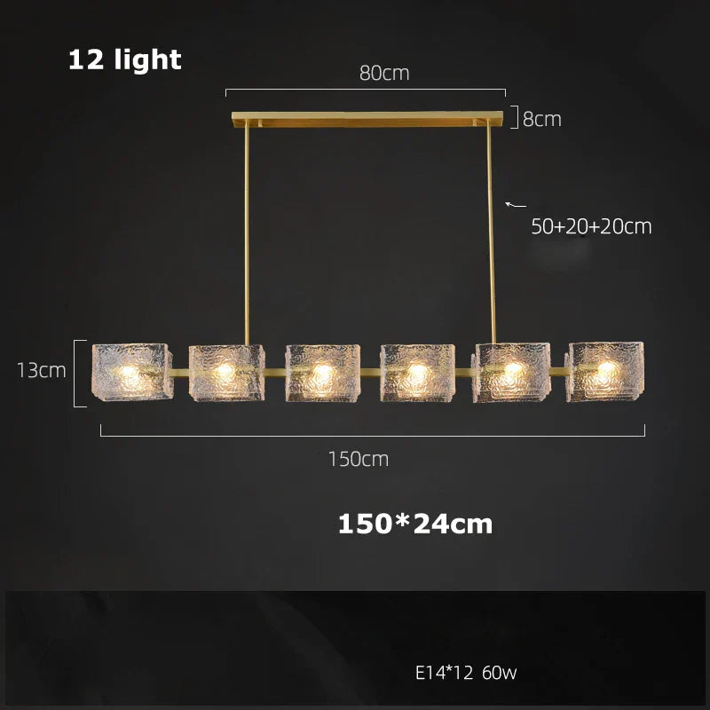 Crystal Chandelier: Modern Luxury Pendant Light for Living Room, Restaurant, and Bar