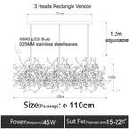 Modern Luxury Ceiling Chandelier for Home Interior Lighting