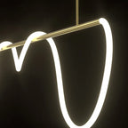 Modern Designer Chandelier for Living Room, Dining Table, Bar - Lines Lighting