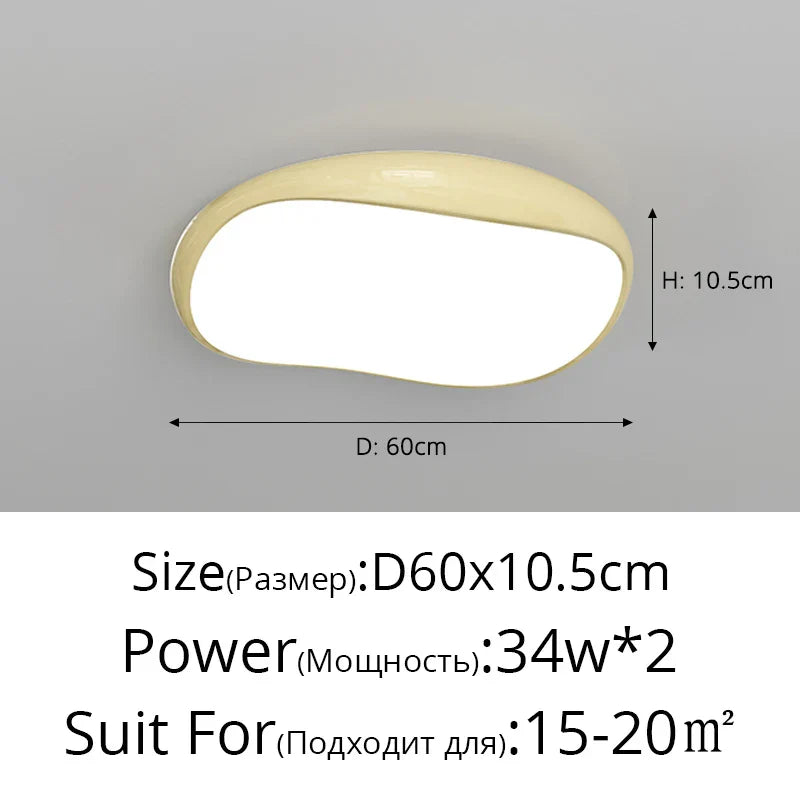 Nordic Ceiling Lights in White, Black, Red: Designer Lighting for Home Decor