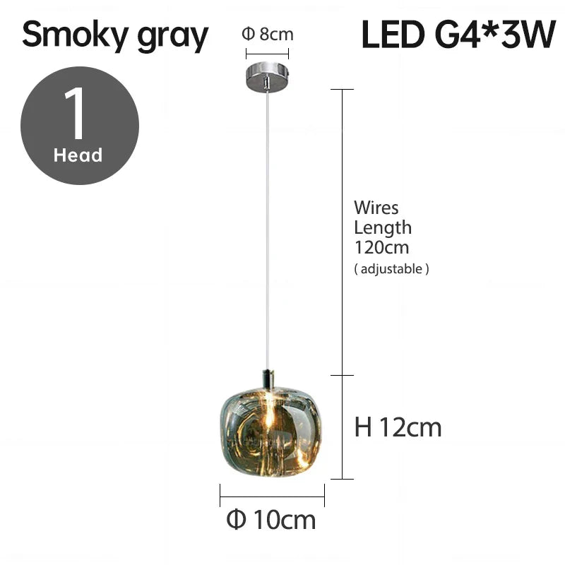 LED Stair Chandelier: Luxury Amber/Crystal Indoor Lighting Fixture