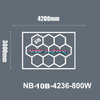 Hexagon LED Ceiling Light: High-Performance, Best-Selling, Honeycomb Design