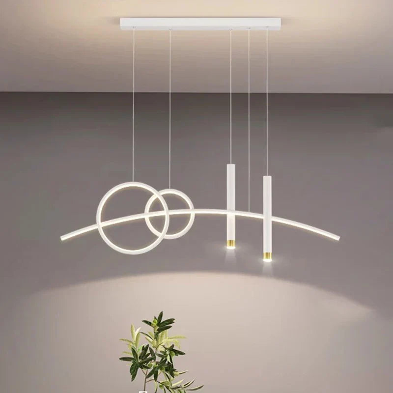 Modern Indoor LED Pendant Ceiling Chandelier for Dining Room
