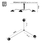 Adjustable Arm Floor Lamp: Japanese Ceiling Light for Industrial Loft Decor