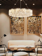 Crystal Chandelier Pendant Light, Elegant Hanging Lamp Fixture