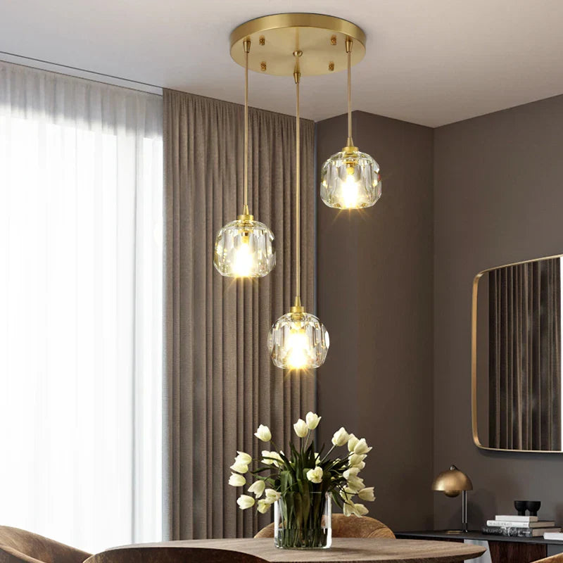 Nordic Spiral Chandelier Light for Dining Room with Modern Design