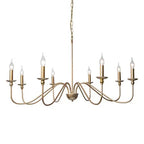 Modern Golden Candle Chandelier for Home Decoration Lighting
