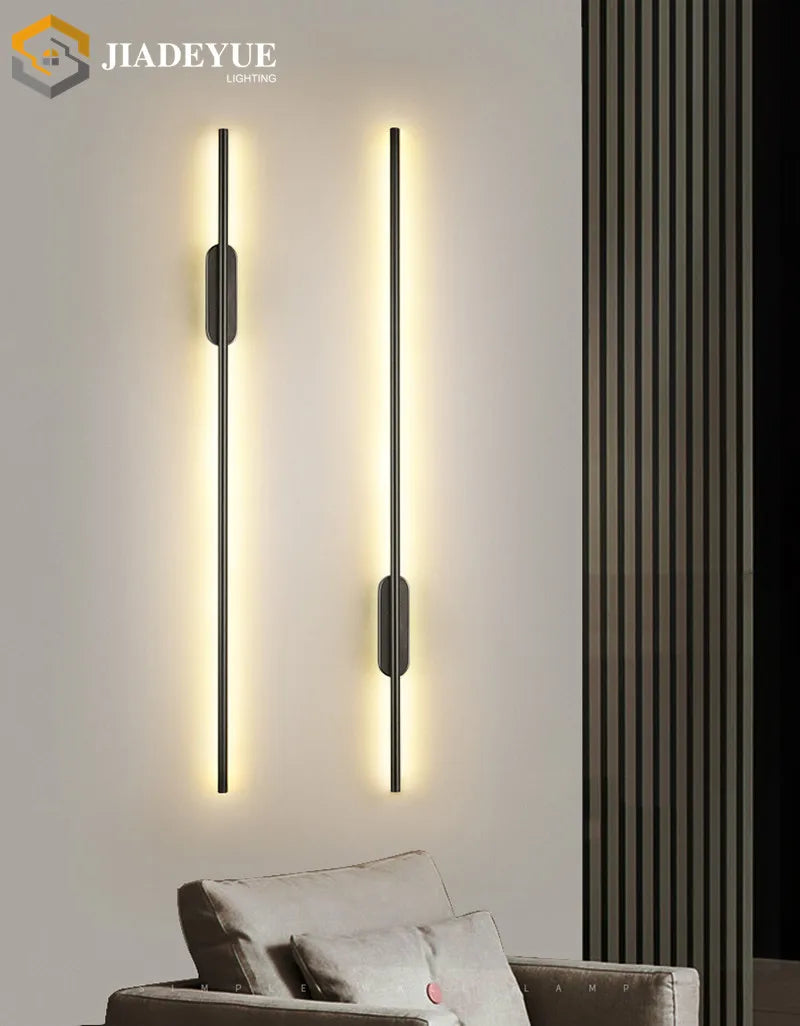 LED Wall Lamp: Modern Nordic Minimalist for Living Room Bedroom Sofa Bed TV