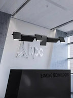 Modern Minimalist Rotatable LED Pendant Chandeliers for Dining Room and Office