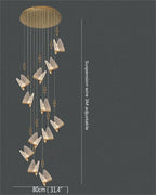 Butterfly LED Chandelier: Modern Hanging Light for Home, Bedroom, Coffee Store & More
