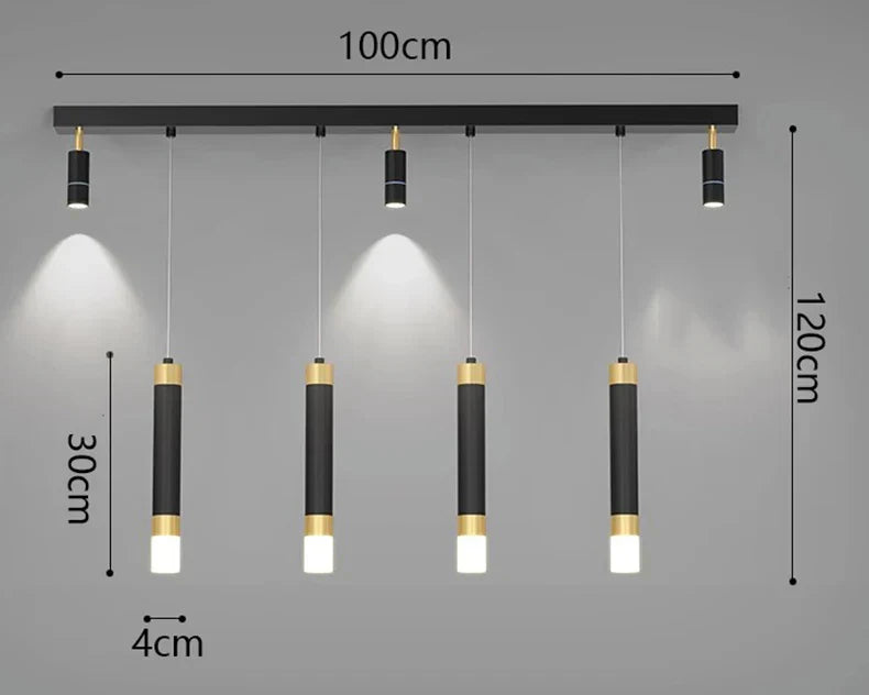 Modern LED Pendant Light Chandeliers for Living and Dining Room
