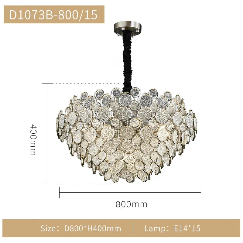 Modern Designer Villa Ceiling Chandelier 2024 for Living Dining Bedroom.