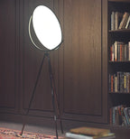 Tripod Moon Floor Lamp: Modern Art Design for Living Room, Study, Hotel - Eye Protection