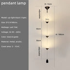 Modern LED Pendant Lights: Stylish Indoor Lighting Fixture for Home Decor