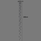 LED Staircase Chandeliers: Modern Pendant Light Lamps for Living Room Decor