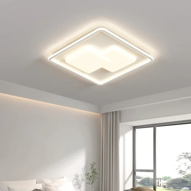 Nordic Minimalism Smart LED Ceiling Light for Modern Home Decor