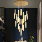 Modern Crystal Chandelier: Luxury Lighting for Living Room, Dining, Cafe, Staircase