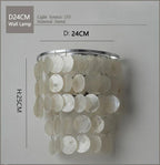 Nordic Shell Wind Chime Chandelier LED Pendant Light