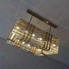 Elegant Gold Lustre Pendant Light for Dining Room Decor