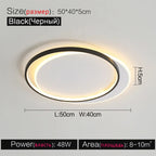 LED Ceiling Lamp Set - Modern Minimalist Nordic Bedroom Living Room Lighting