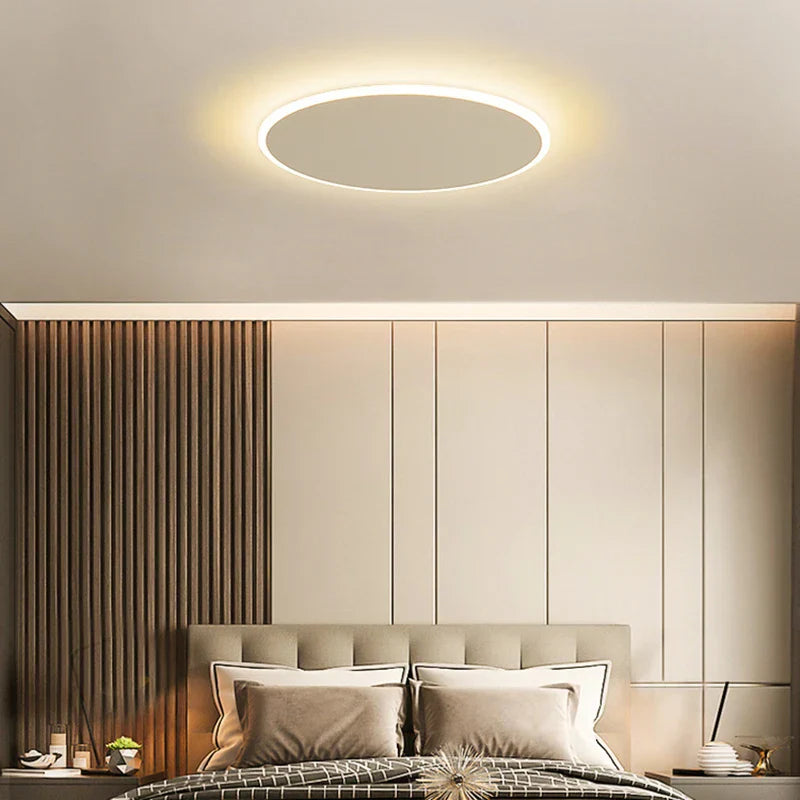 Modern Minimalist Ceiling Light with Remote Control for Living Room Dining Room
