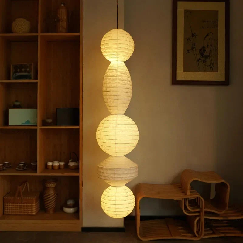 Noguchi Paper Lantern Pendant Lamp for Creative Living Spaces