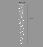 Modern LED Ceiling Pendant Lights Chandelier for Bedroom Dining Room