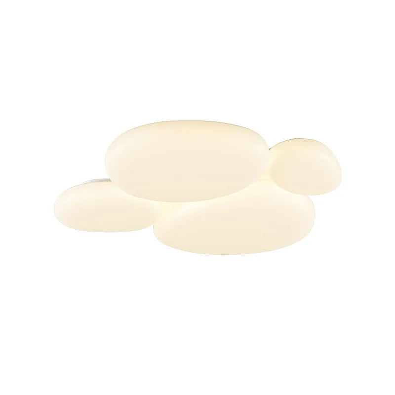 Nordic Cream LED Ceiling Lamp - Modern, Minimalist for Living Room, Bedroom, Restaurant