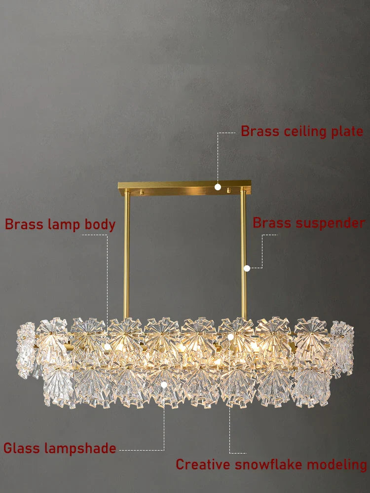 Glass LED Pendant for Restaurant, Bedroom, Hotel, and Bar lighting