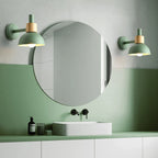 Nordic Macarons Wall Sconce Light for Living Room Bedroom, E27 Base Fixture