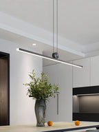 Black Chandelier: Modern Nordic Design for Dining Room, Bar, and Kitchen Island