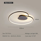 Modern LED Ceiling Lamp - Minimalist Design for Stylish Indoor Lighting