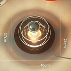 LED Wall Lamp: Ultra Modern UFO Style for Living Room, Bedroom, Hotel Atmosphere